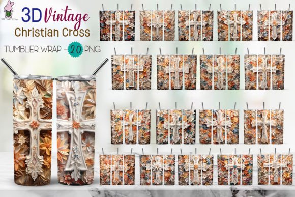 3D Tumbler Wrap Christian Cross Bundle Review