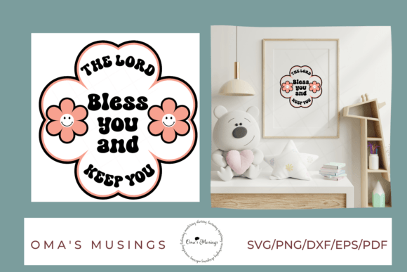 Aaronic Blessing SVG - Christian SVG & Crafts