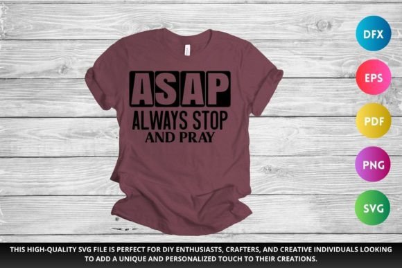 Asap Prayer Christian SVG Review