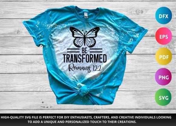 Be Transformed SVG Christian SVG and Crafts