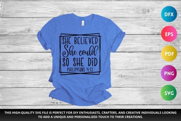 Believe SVG Christian SVG for Crafts