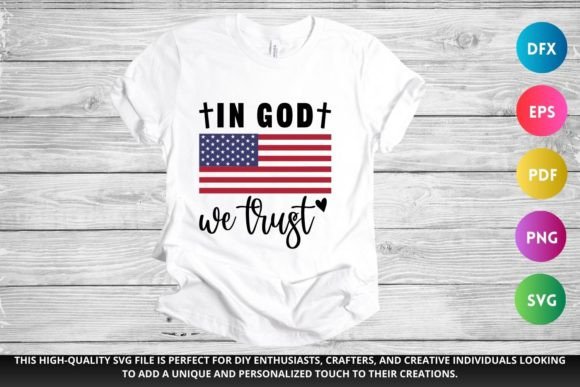 In God We Trust SVG Christian SVG Crafts