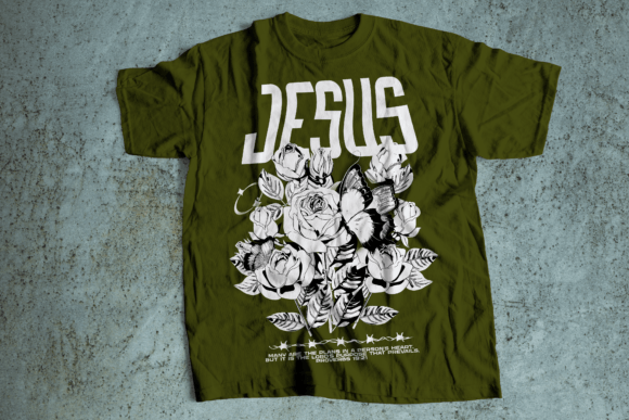 Jesus Christian Tshirt Design