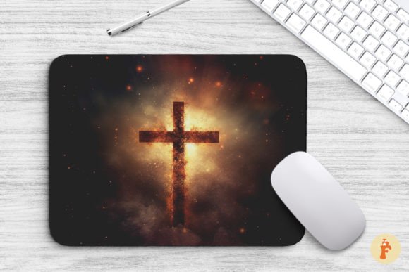 Mouse Pad Beautiful Christian Cross Backgrounds for Blogs
